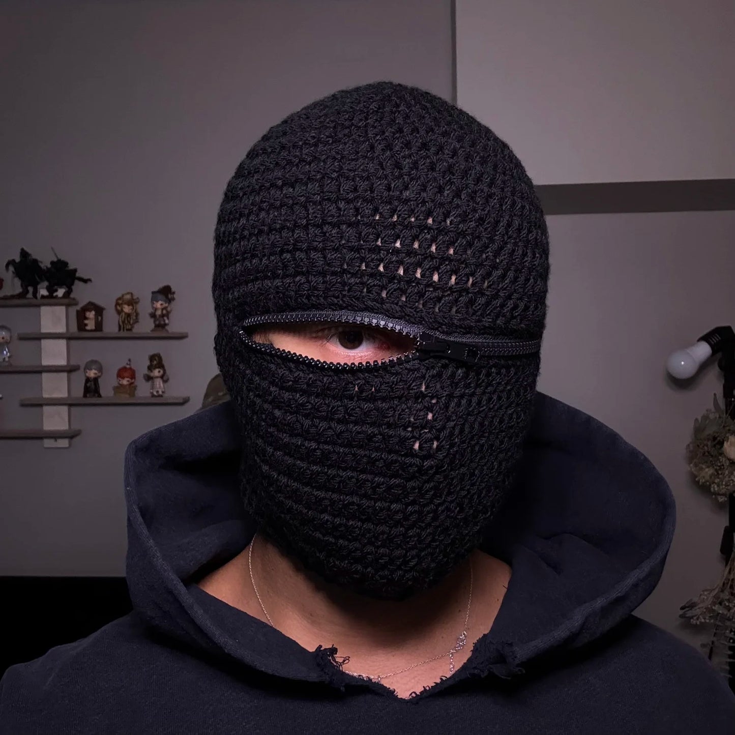 "Lume" Crochet Mask