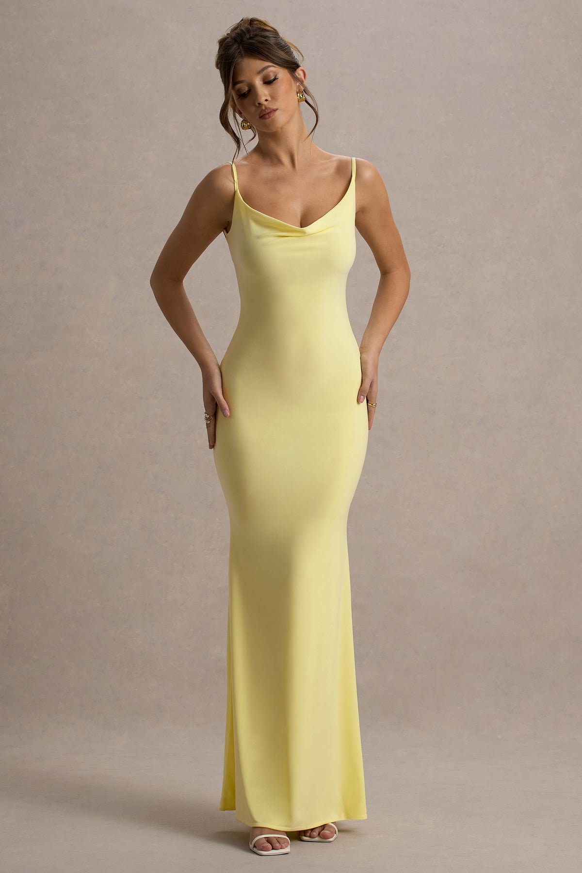 The Limoncello Backless Maxi